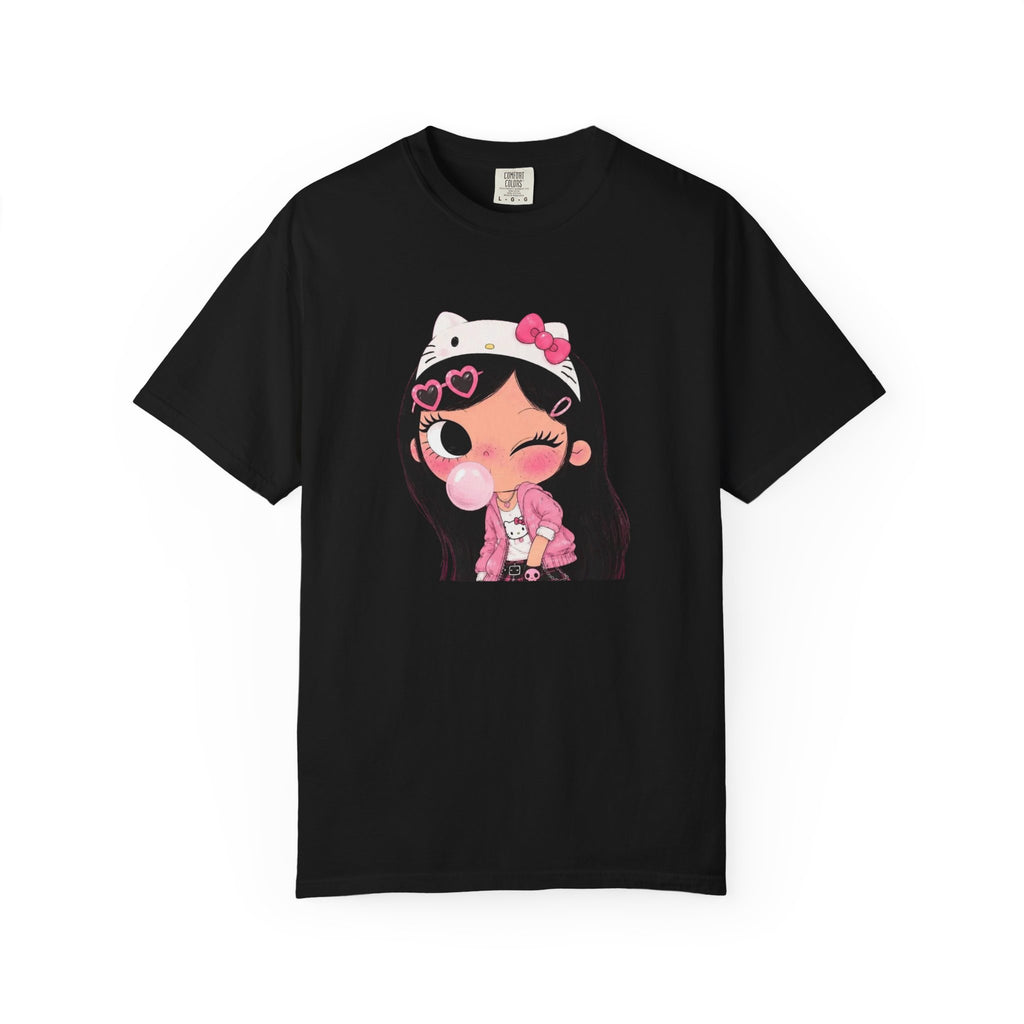 Kawaii Bubblegum Girl Graphic T-Shirt