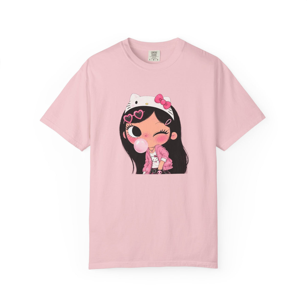 Kawaii Bubblegum Girl Graphic T-Shirt