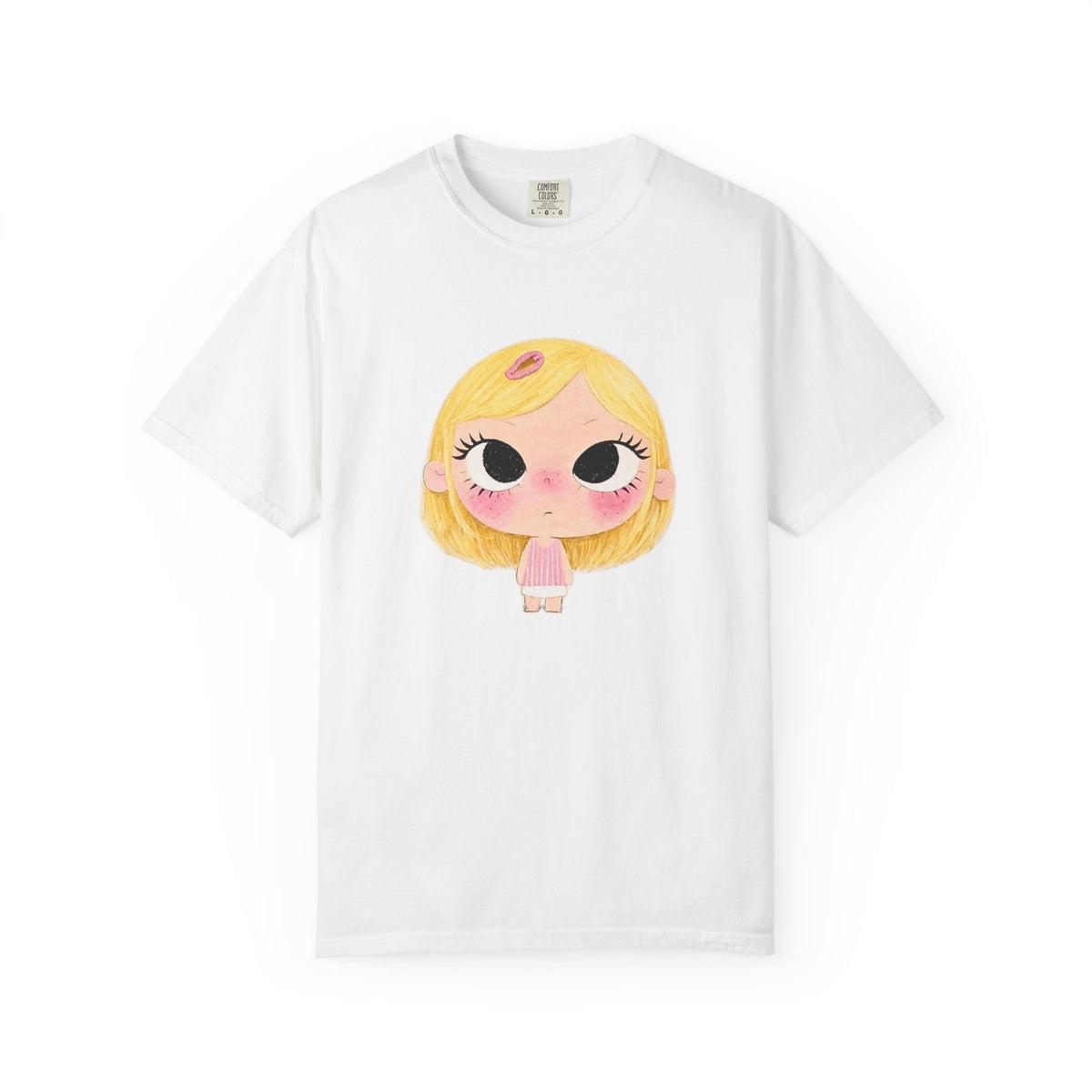 Kawaii Blonde Girl Graphic T-Shirt