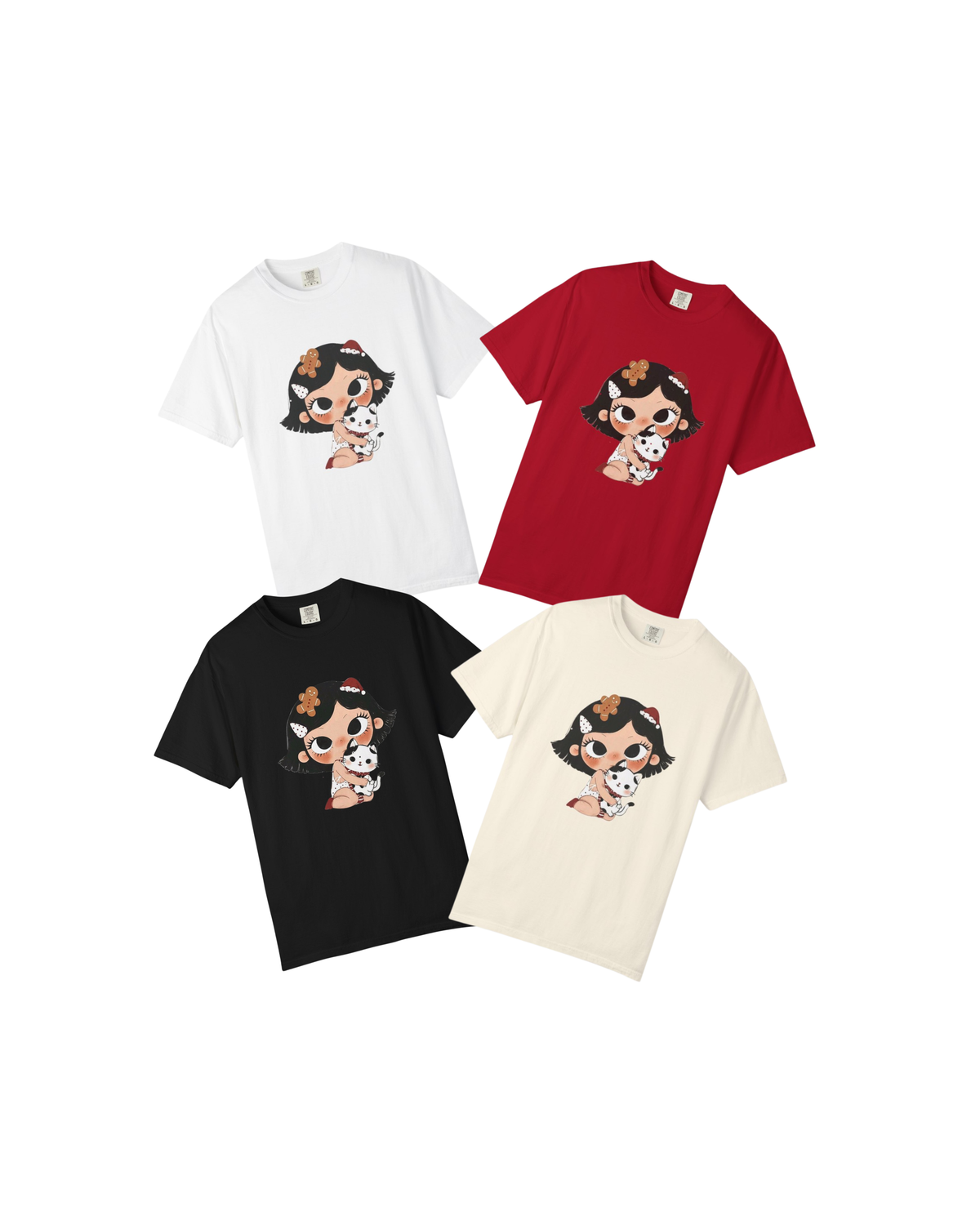 Cute Christmas Girl T-Shirt