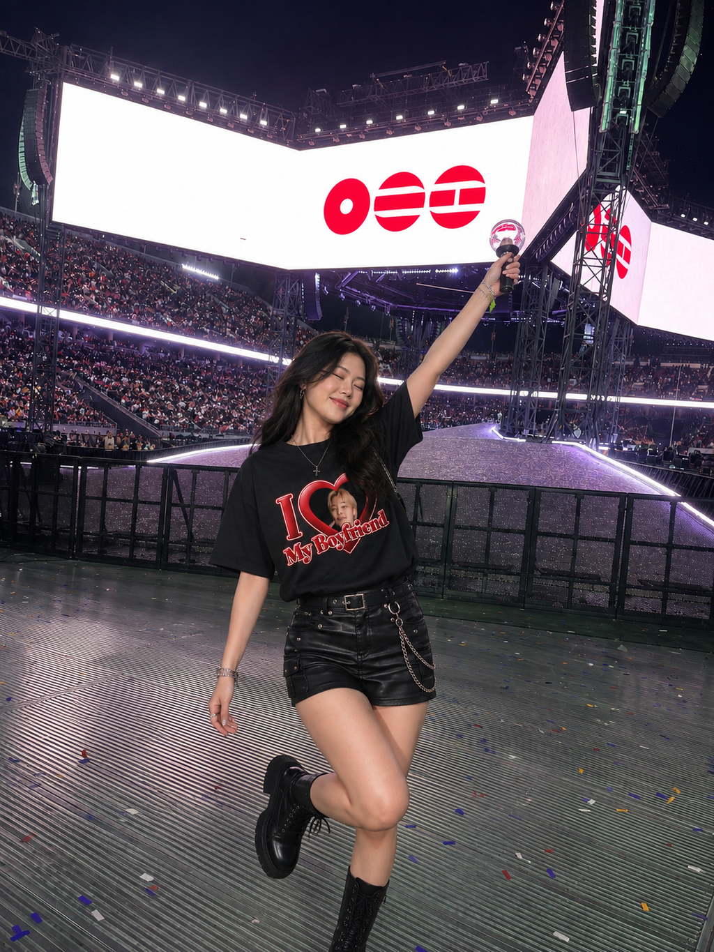 I Love My Boyfriend Jimin T‑Shirt